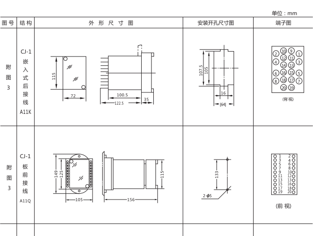 DLS-33A雙位置繼電器外形結構圖片1 DLS-33A雙位置繼電器外形結構圖片1