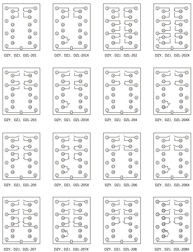 內部接線圖 內部接線圖