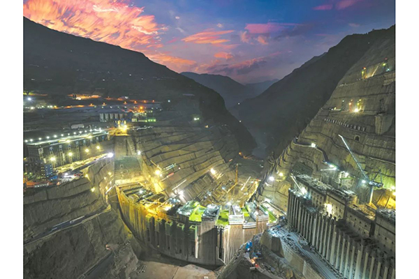 白鶴灘水電站 白鶴灘水電站